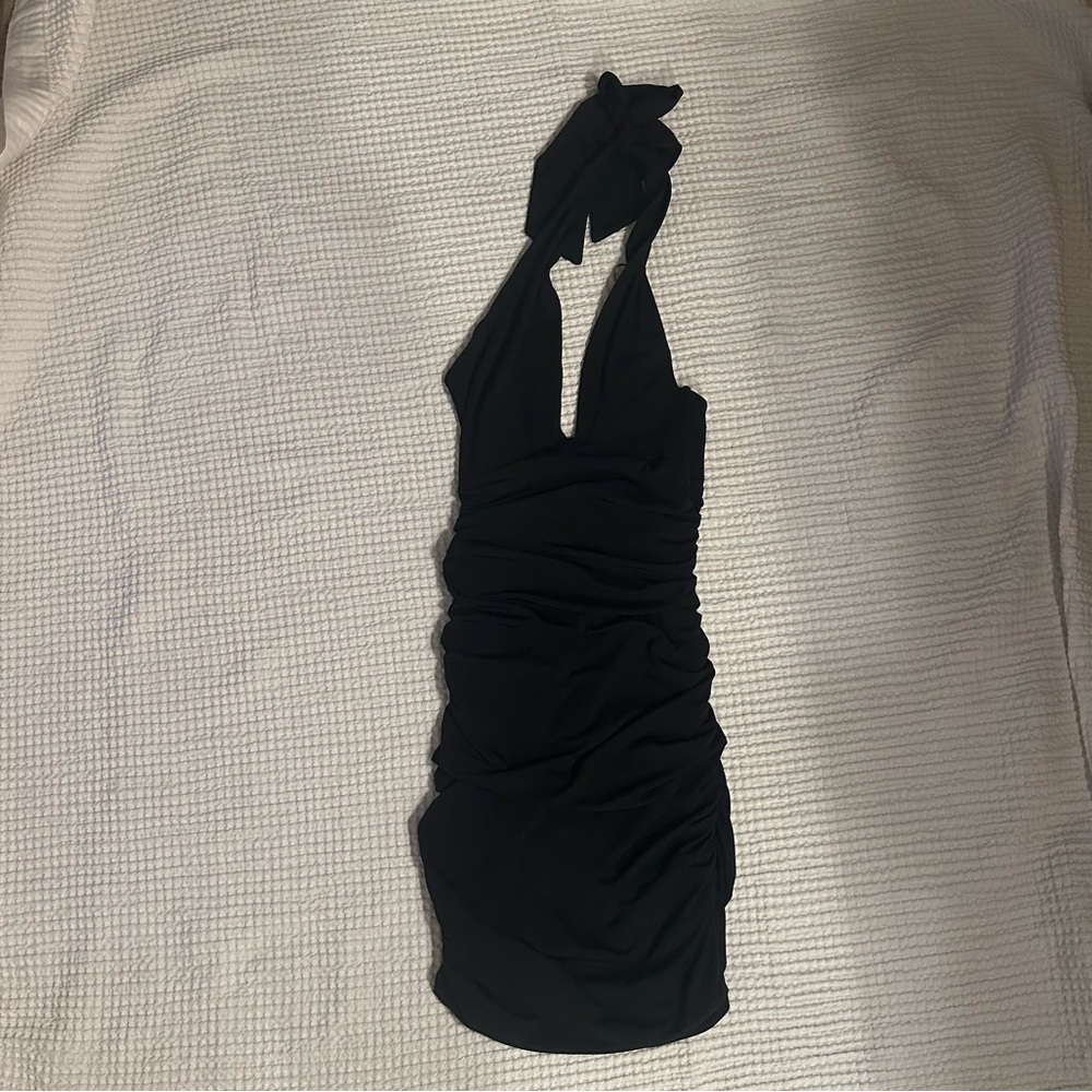 NWT Abercrombie & Fitch Multiway Ruched Halter Mini - Small